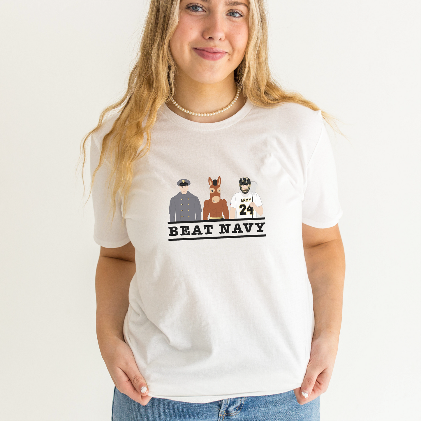 Army Lacrosse Beat Navy Tshirt