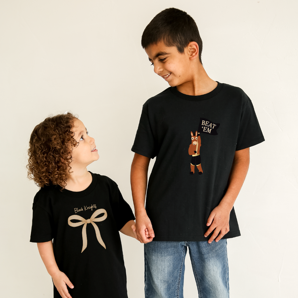 Beat 'Em Blackjack the Mule White Tee