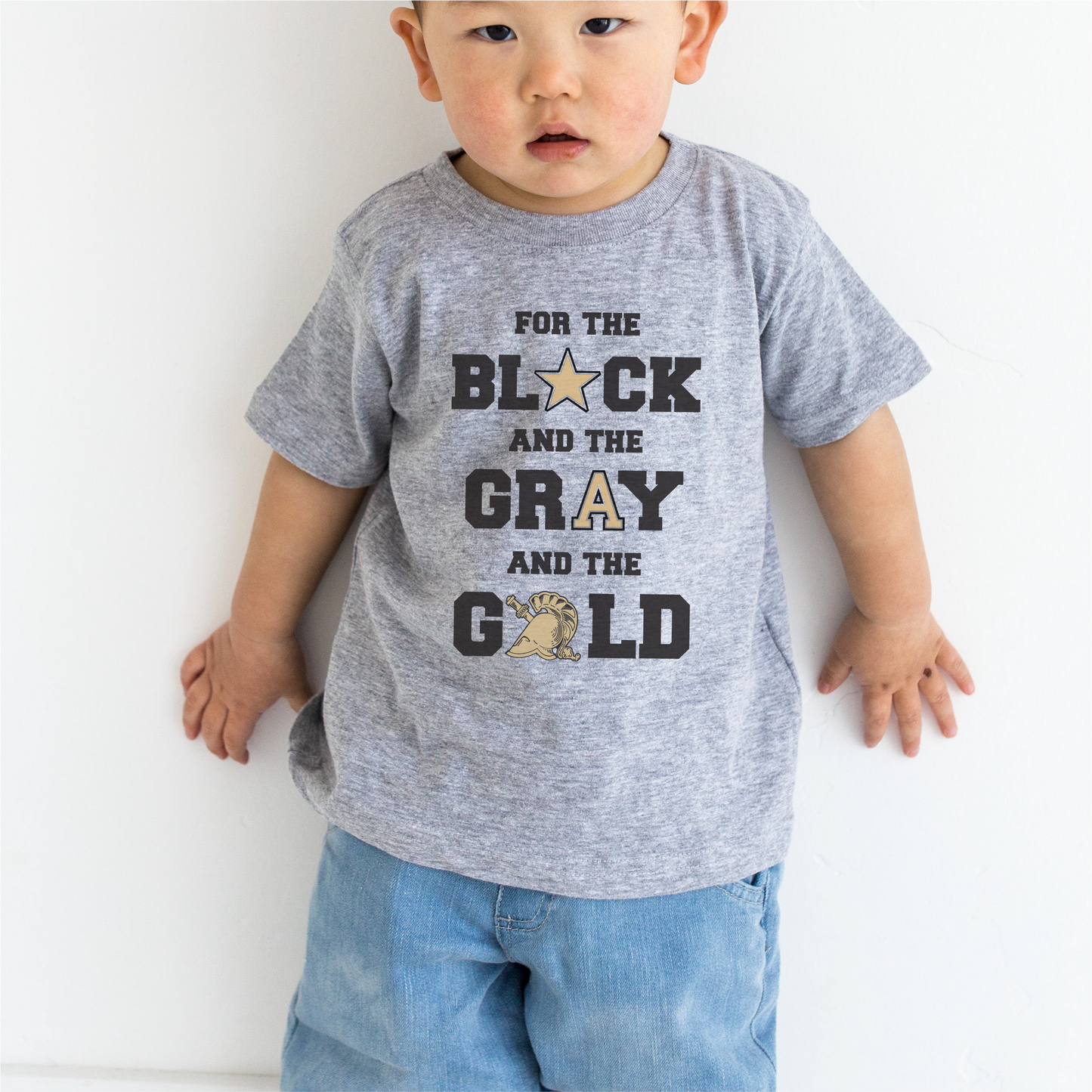 For the Black and the Gray and the Gold Tee