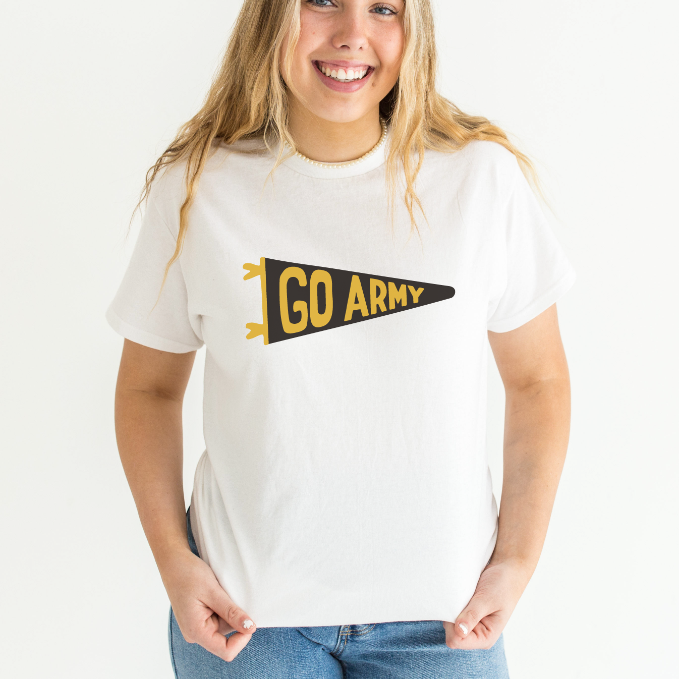 Go Army Pennant Tshirt