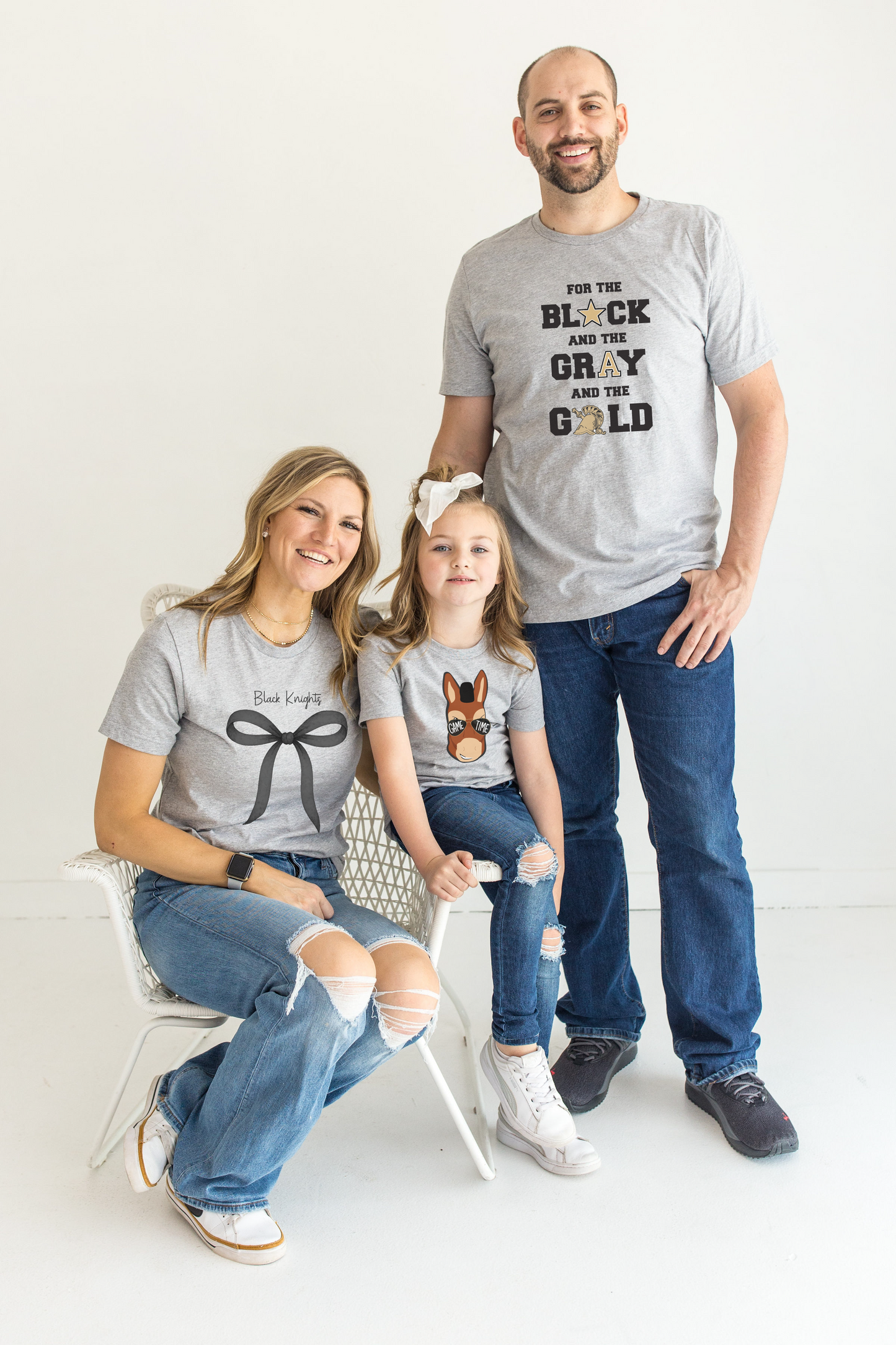 For the Black and the Gray and the Gold Tee