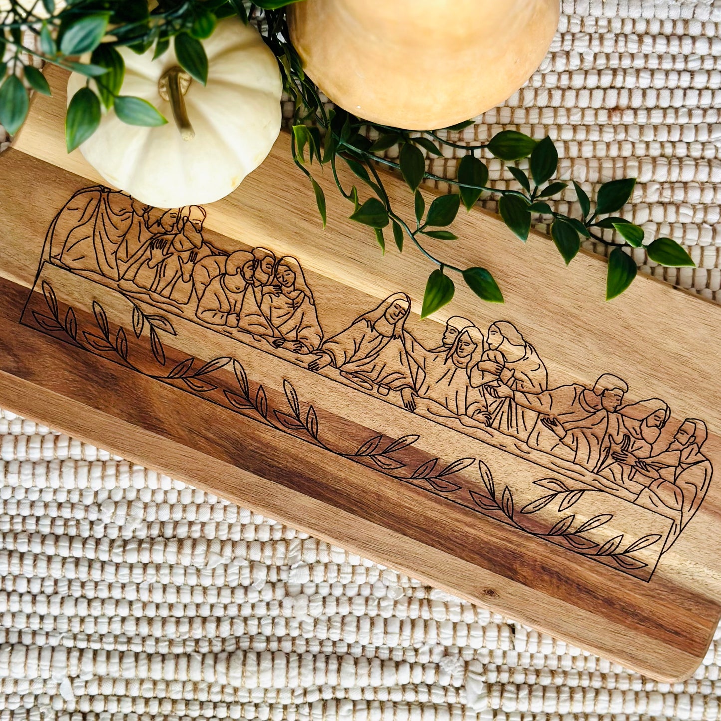The Last Supper Serving Board