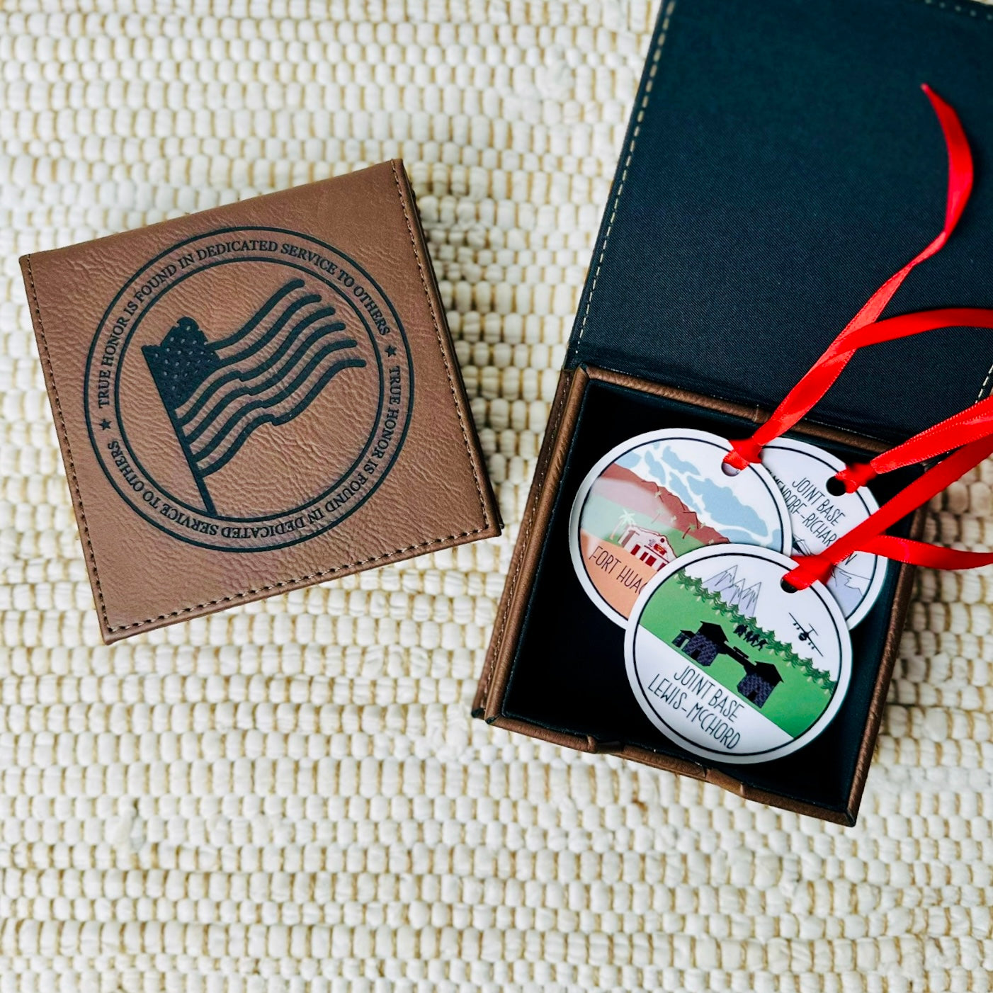 Military Base Ornament Keepsake Box
