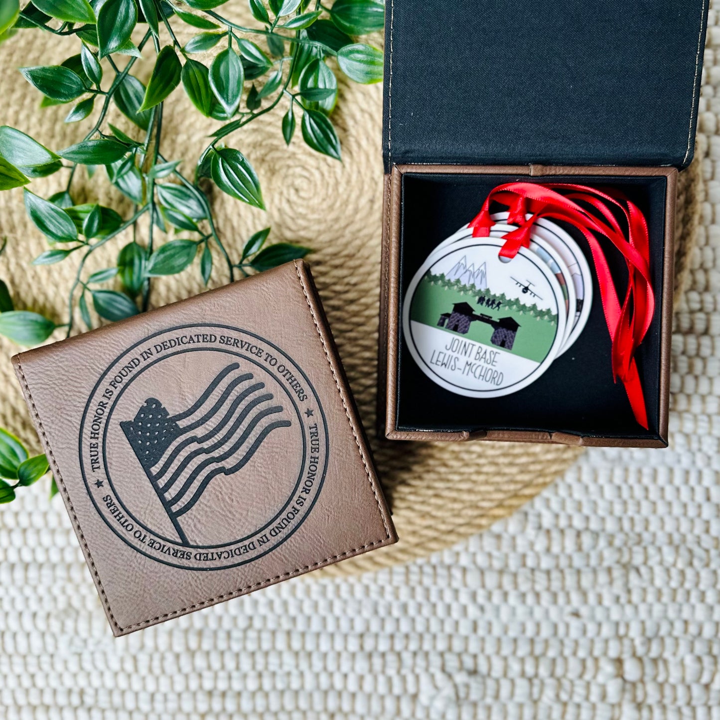 Military Base Ornament Keepsake Box