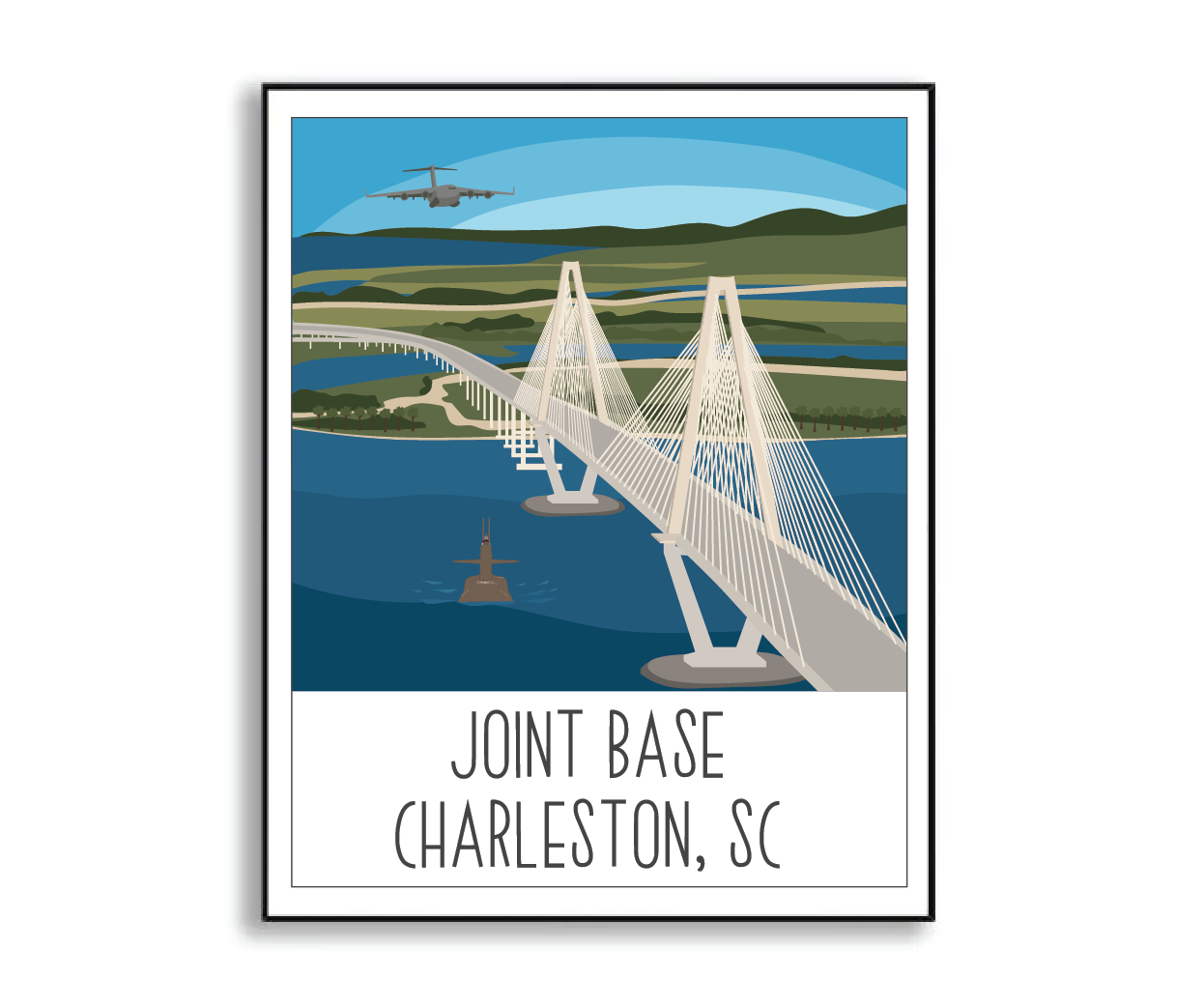 Joint Base Charleston Print