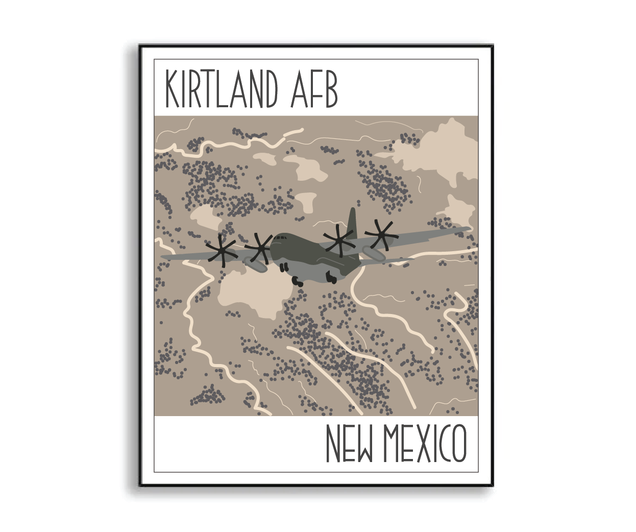 Kirtland Air Force Base Print