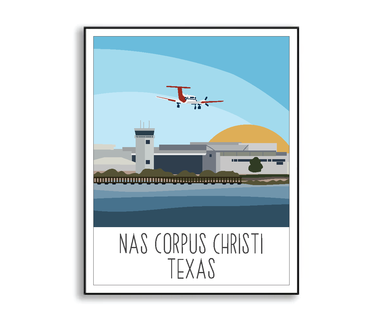 NAS Corpus Christi Print