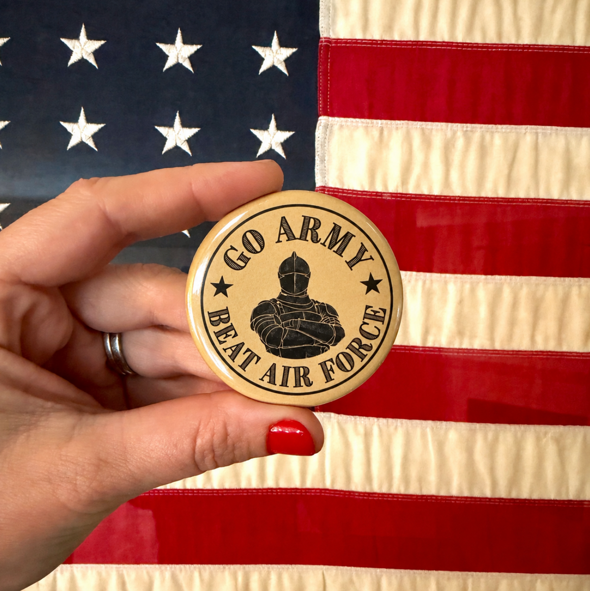 Go Army Beat Air Force Button