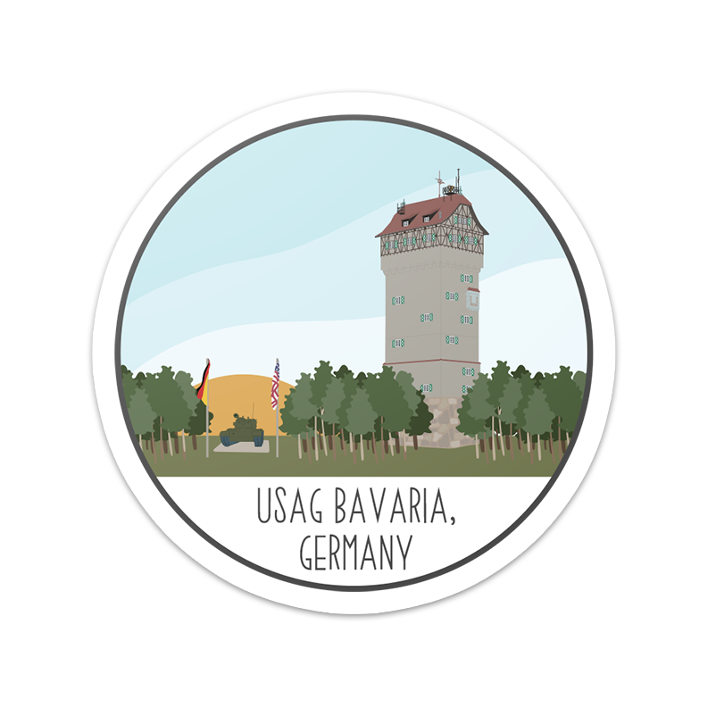 USAG Bavaria Sticker