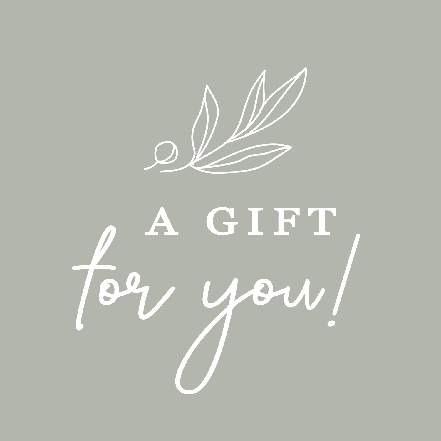 sketch + sentiment gift card