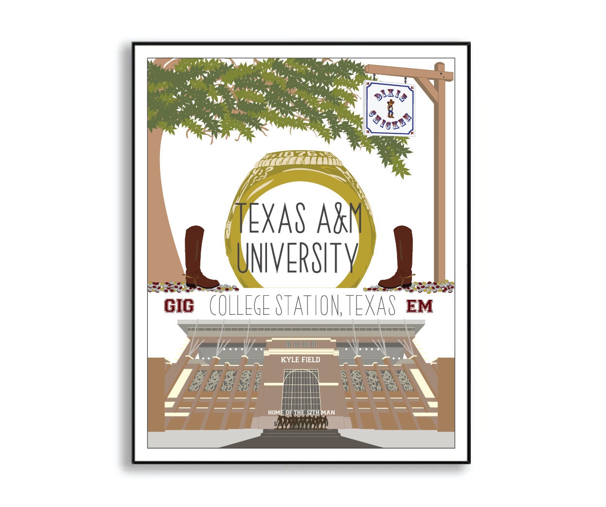 texas a&m university print