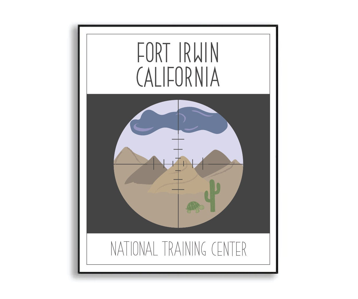 fort irwin print