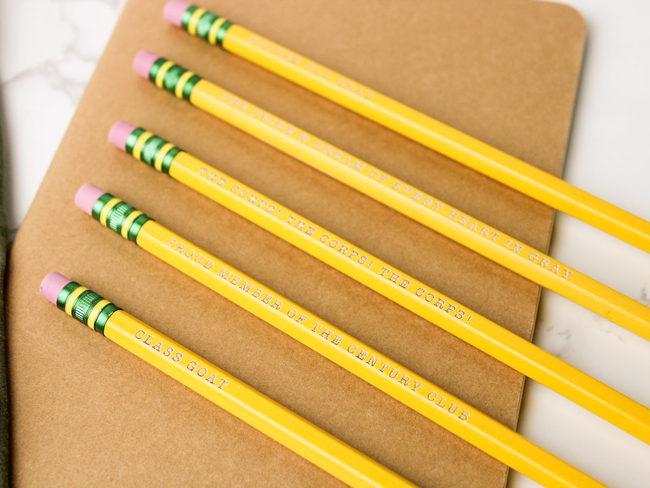 Corps of Cadets Engraved Pencils