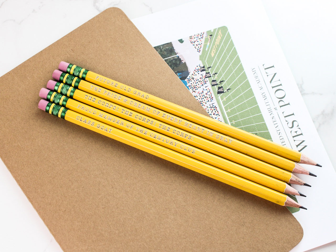 Corps of Cadets Engraved Pencils