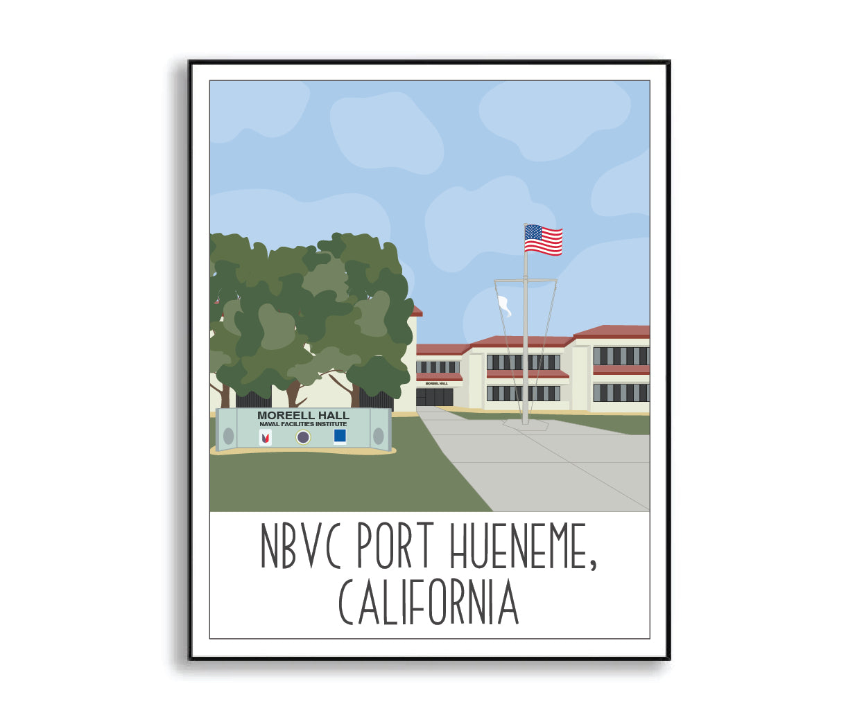 NBVC Port Hueneme Poster