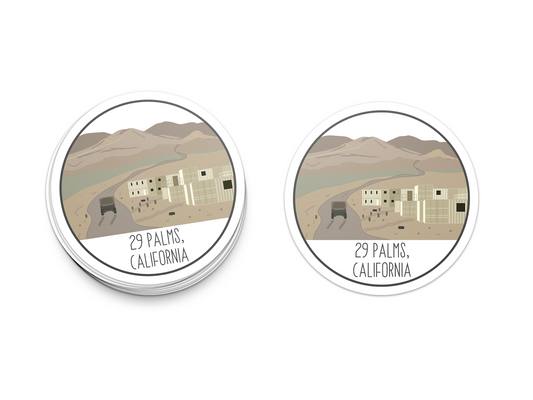 29 Palms Sticker