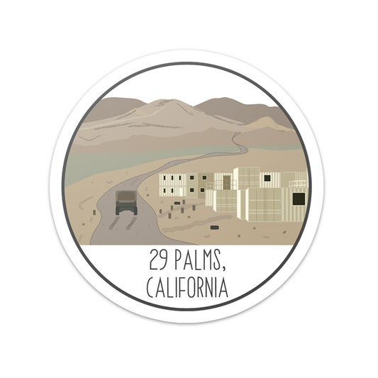 29 Palms Sticker