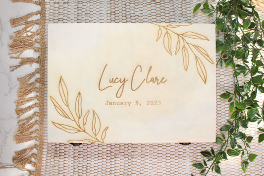 Olive Branch Keepsake Box