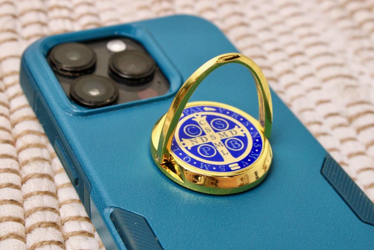 St. Benedict Medal Phone Grip