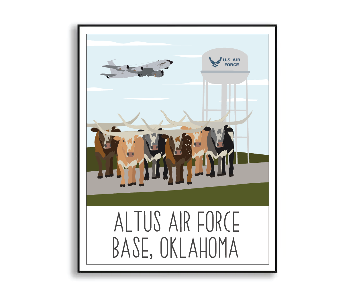 Altus Air Force Base Print
