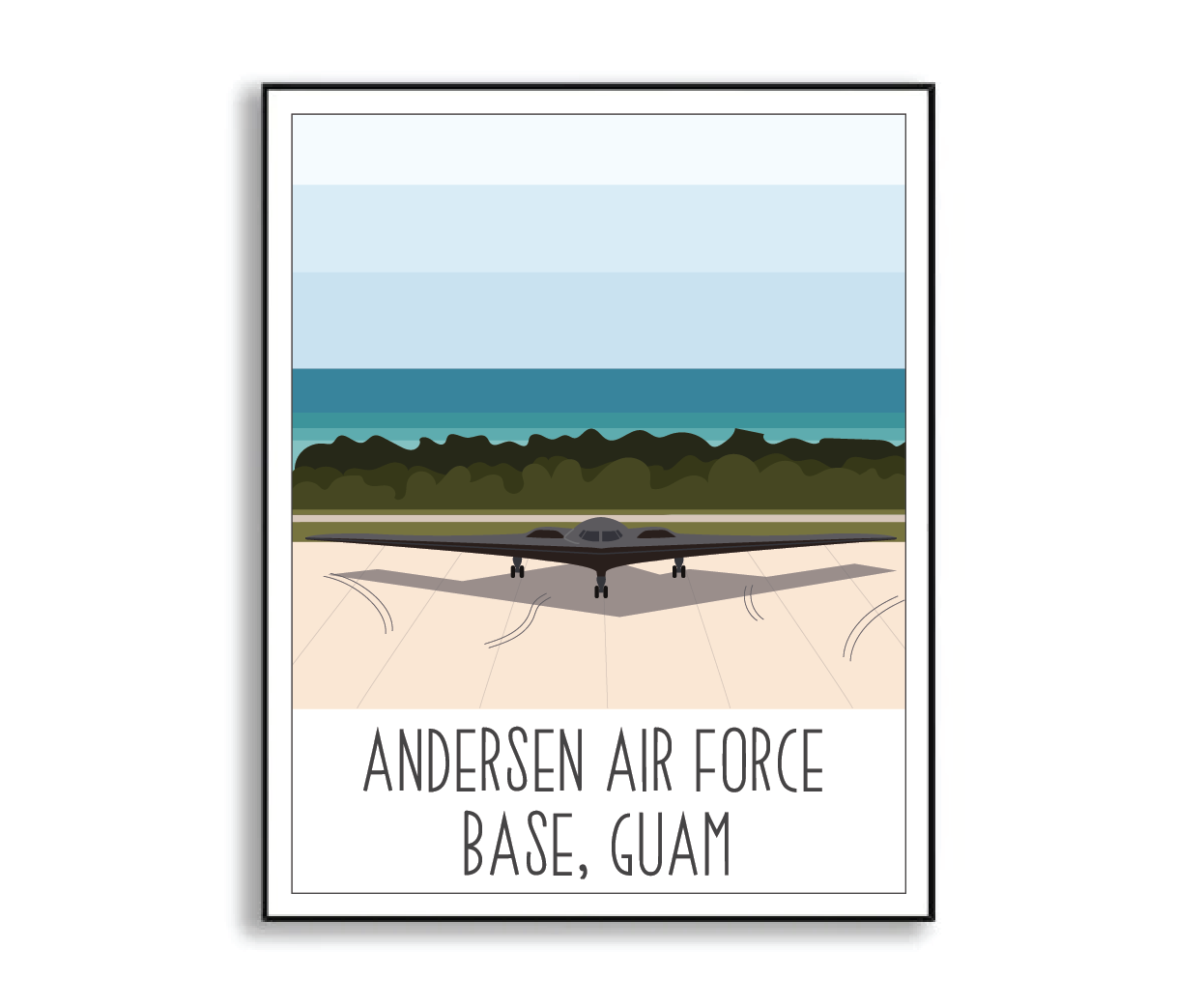 Andersen Air Force Base Print