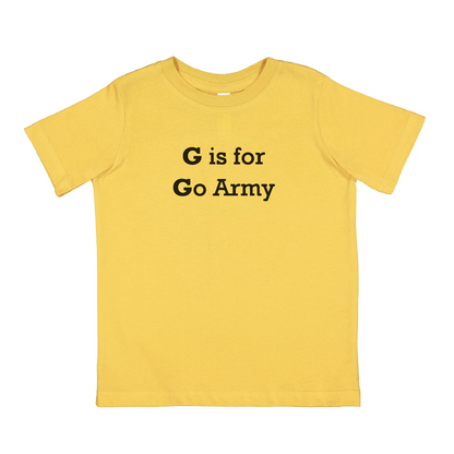 G is for Go Army, B is for Beat Navy Tshirt