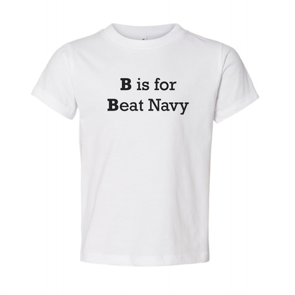 G is for Go Army, B is for Beat Navy Tshirt
