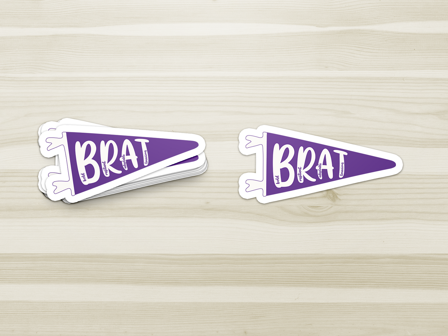 Military Brat Flag Sticker