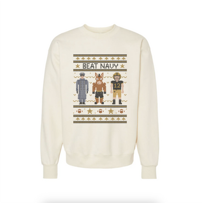 Beat Navy Fair Isle Sweatshirt