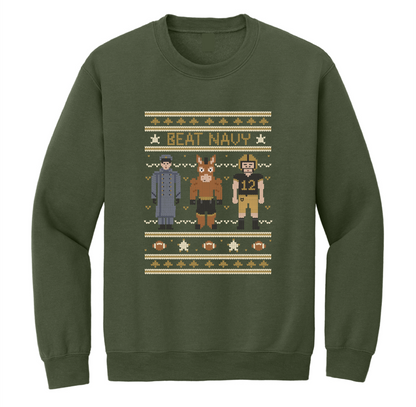 Beat Navy Fair Isle Sweatshirt