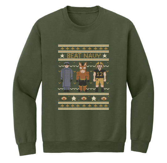 Beat Navy Fair Isle Sweatshirt