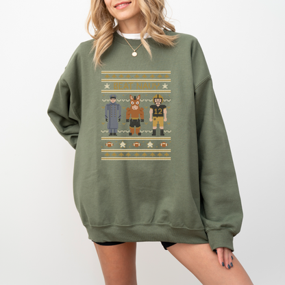 Beat Navy Fair Isle Sweatshirt