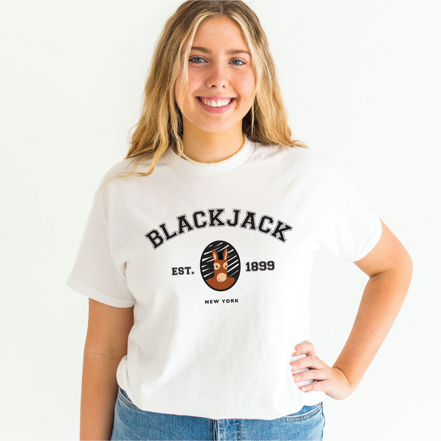 Blackjack Varsity Tee
