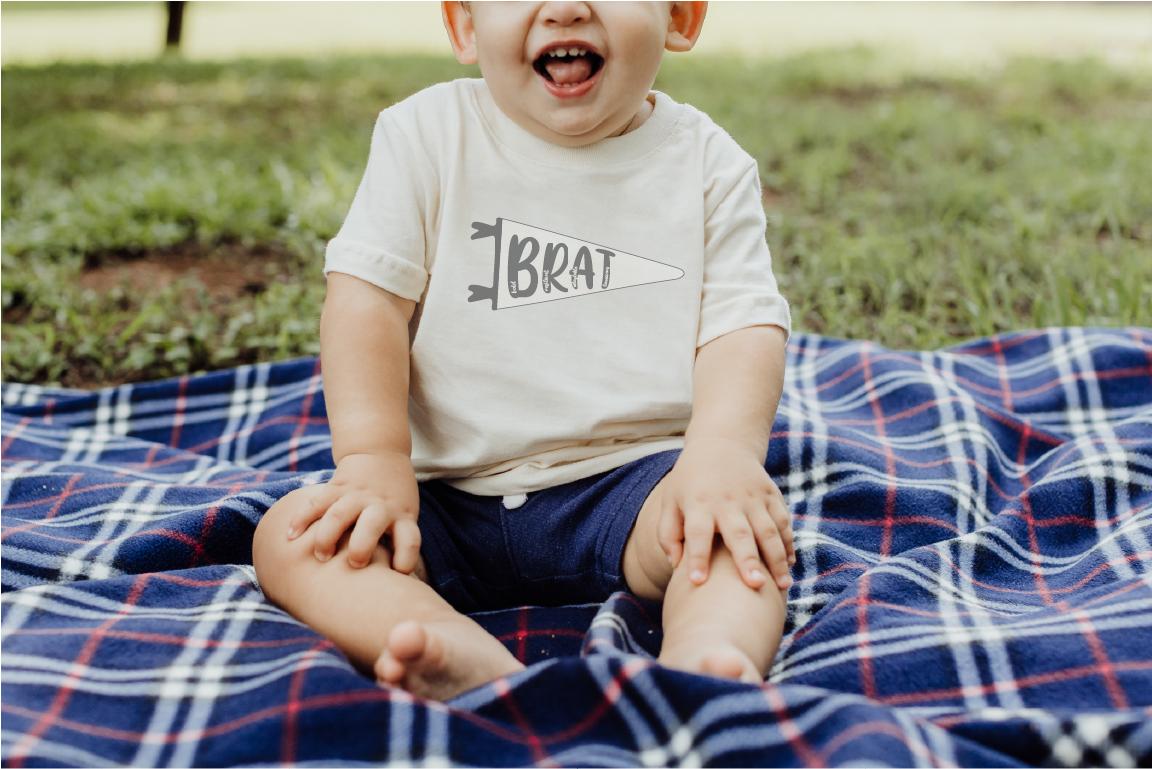 Military BRAT Pennant Tee