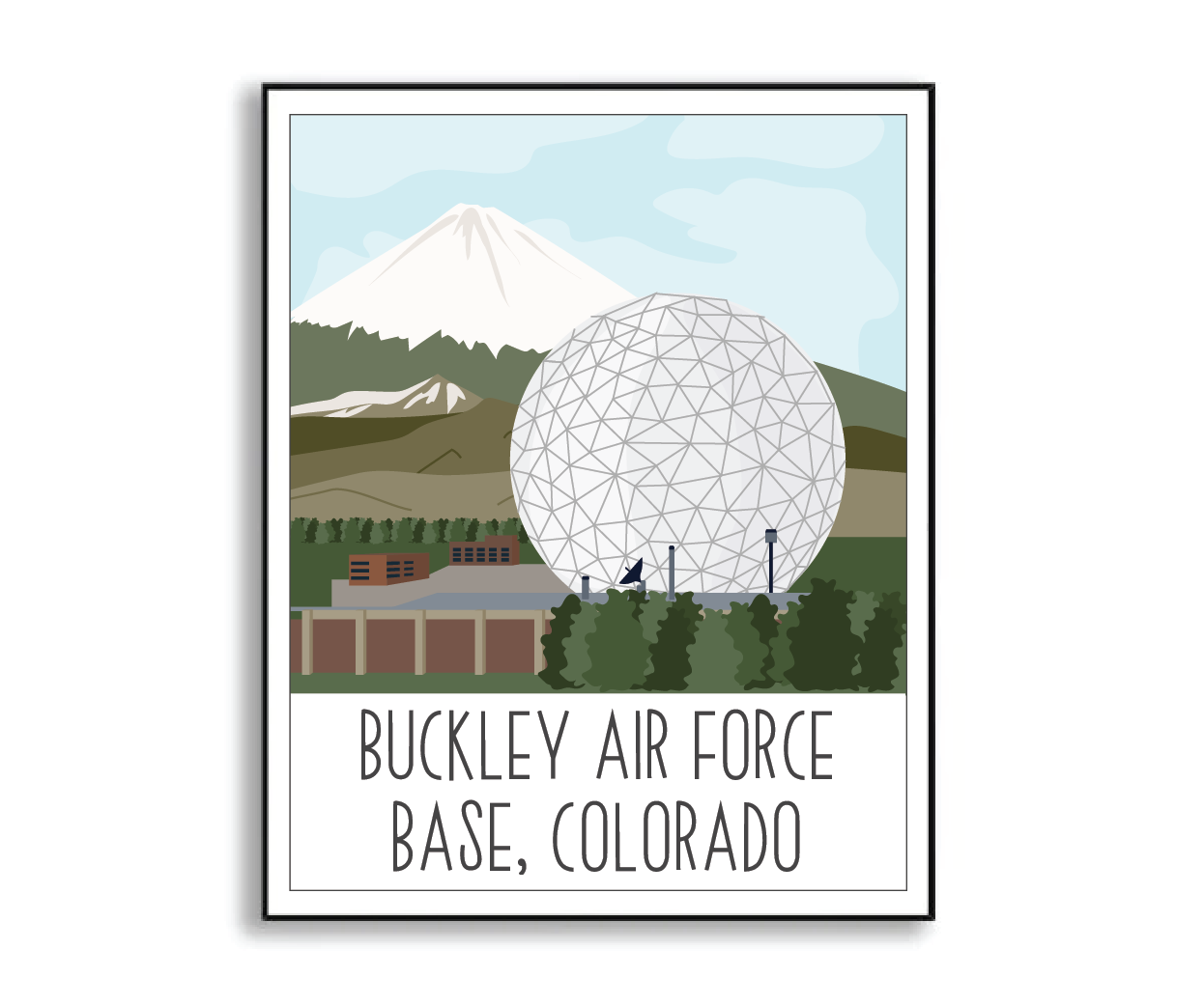 Buckley Air Force Base Print