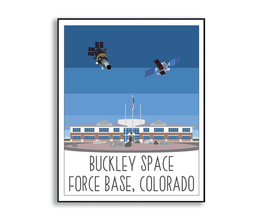Buckley Space Force Base Print