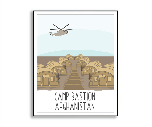 Camp Bastion Print