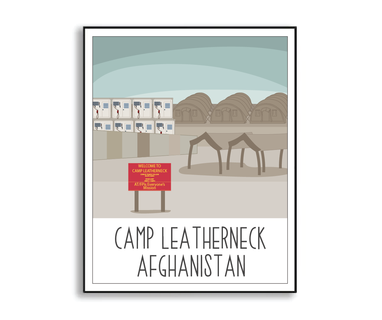 Camp Leatherneck Print
