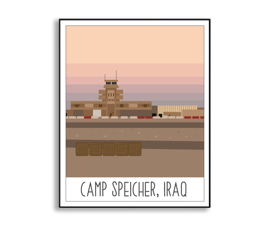 Camp Speicher Print