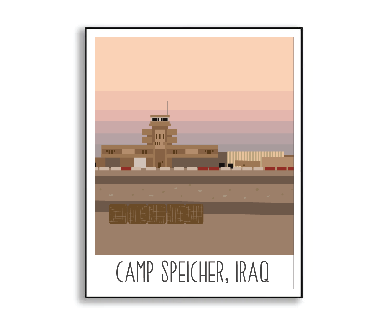 Camp Speicher Print