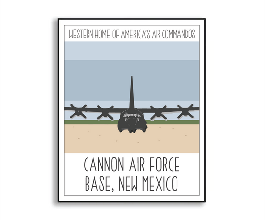 Cannon Air Force Base Print