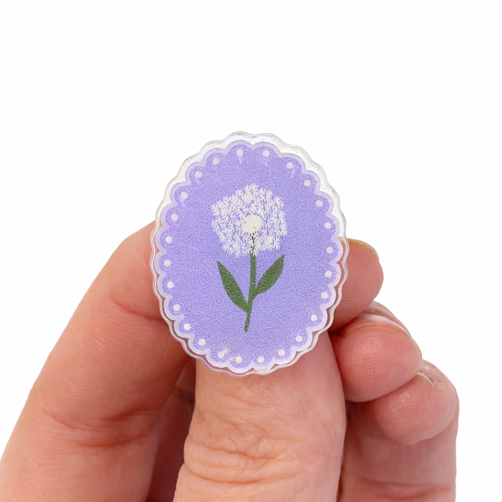 Bravery in Bloom Pin