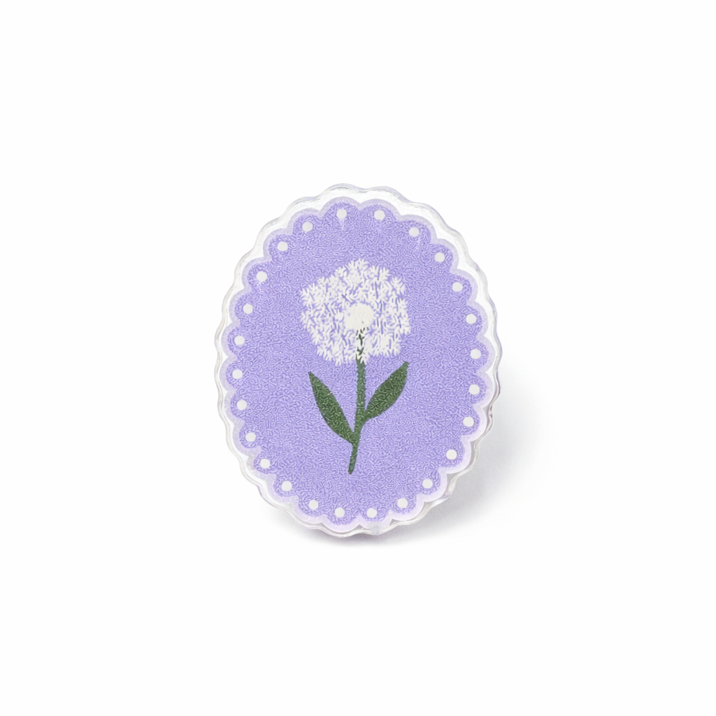 Bravery in Bloom Pin