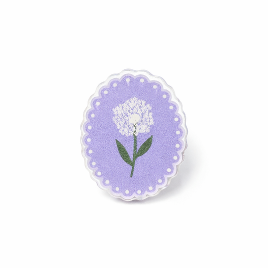 Bravery in Bloom Pin