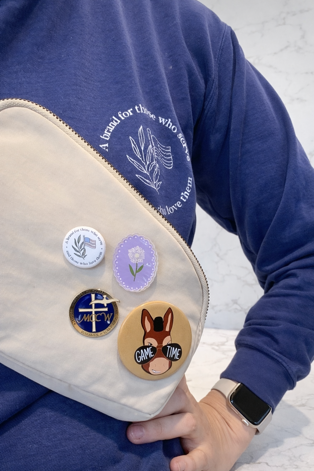 Bravery in Bloom Pin