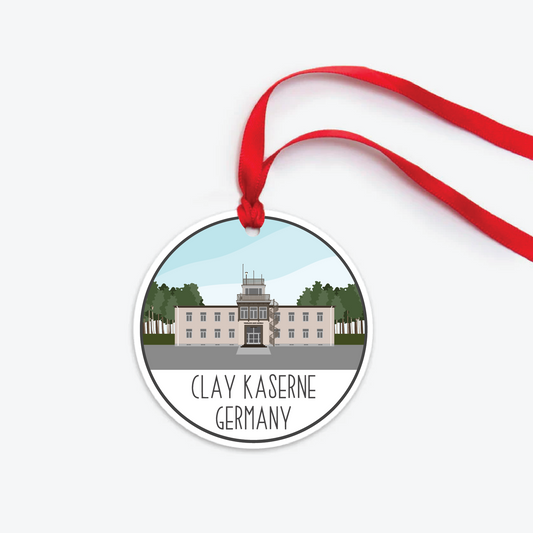 Clay Kaserne Wiesbaden Ornament