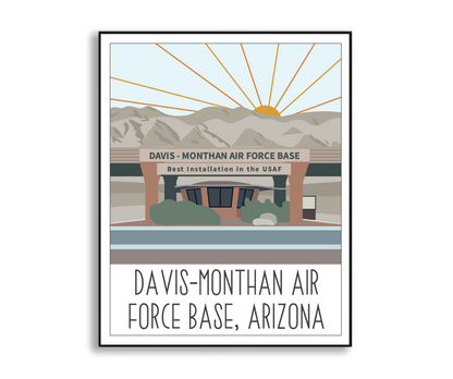Davis-Monthan Air Force Base Print