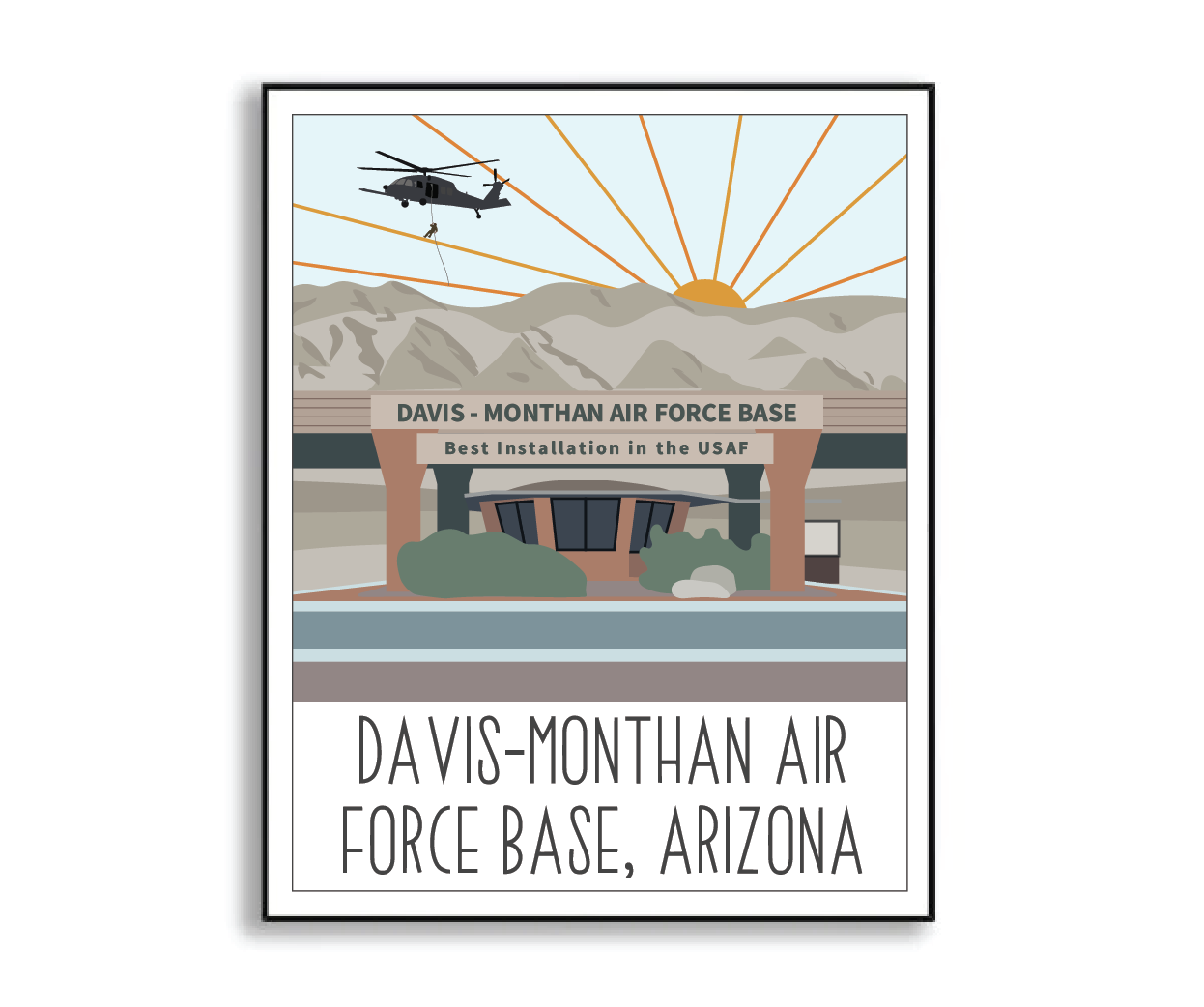 Davis-Monthan Air Force Base Print