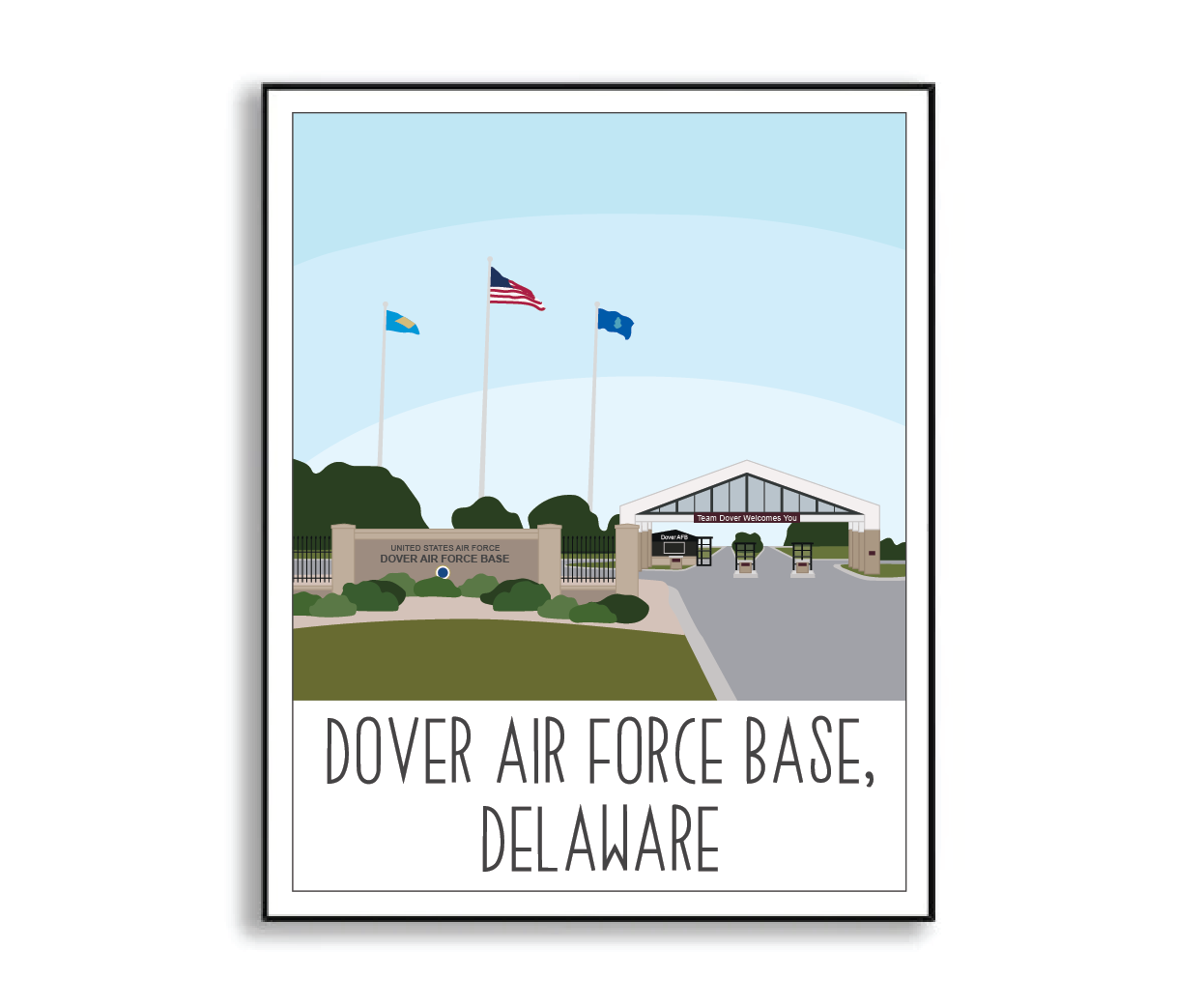 Dover Air Force Base Print