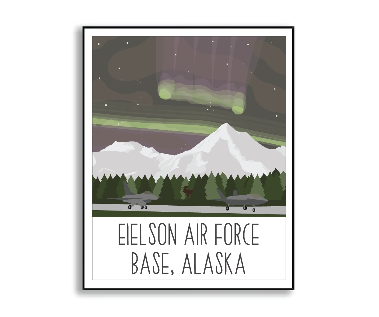 Eielson Air Force Base Print